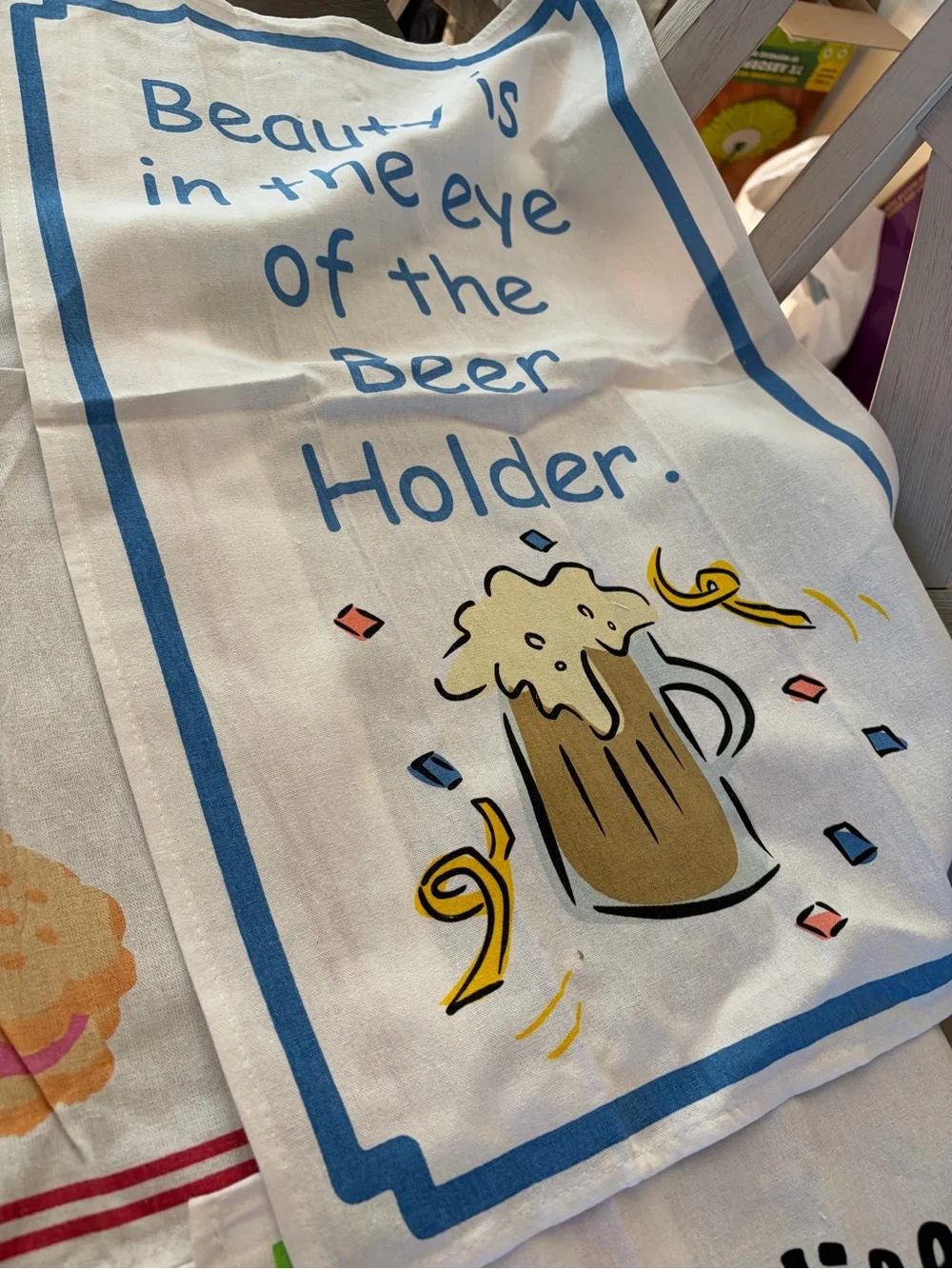 Lot of 8 Funny Colorful Tea Towels 100% Cotton Cinderella Martinis and More!